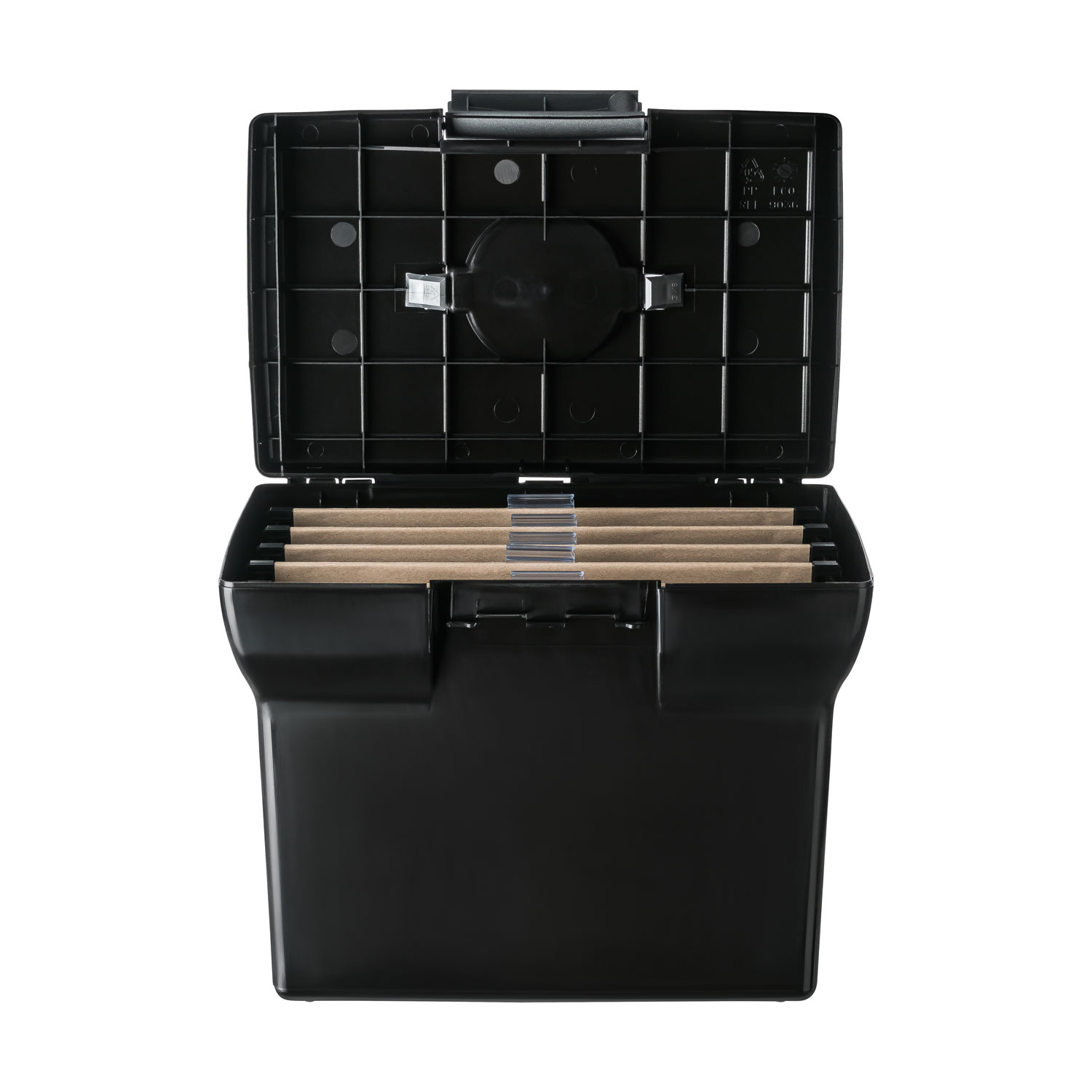 Premium Ablagebox Hängemappenbox Aktenbox Archivbox (aus Kunststoff, A4