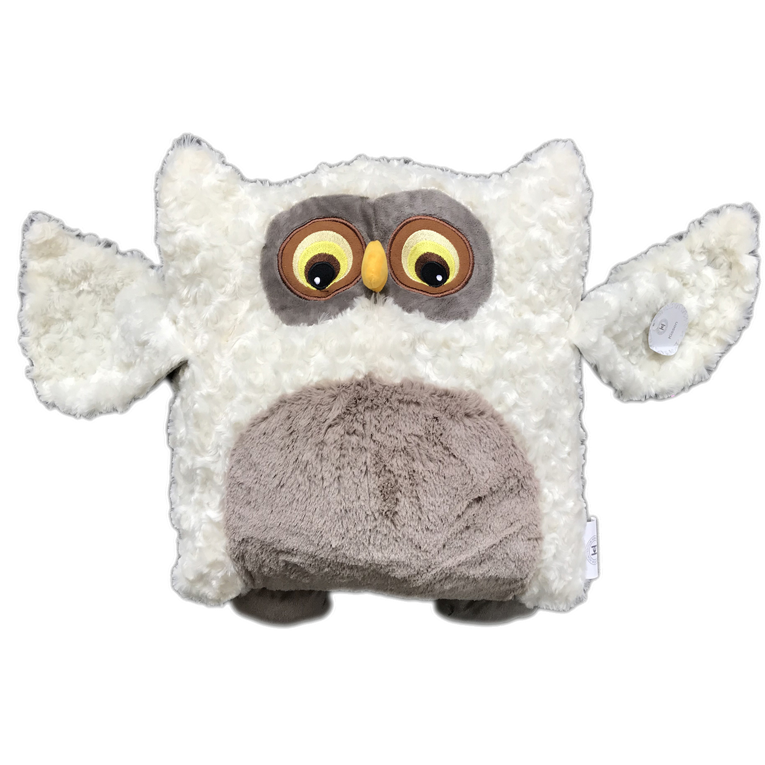 XXL Eulenkissen Dekokissen Eule knuffiges Kinderkissen in Top Qualität 40x40cm