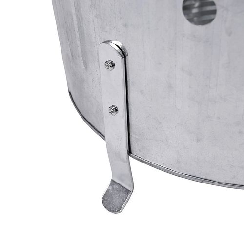 XL Feuertonne 75 L. verzinkt Feuerfass Verbrennungstonne Gartentonne