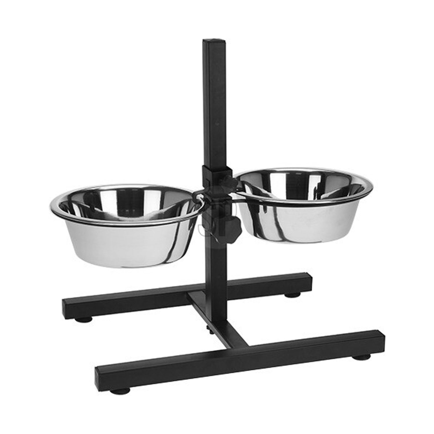 Edelstahl Hundenapf / Fressnapf / Futternapf  19cm Hhenverstellbar  Tiernahrung | eBay.de
