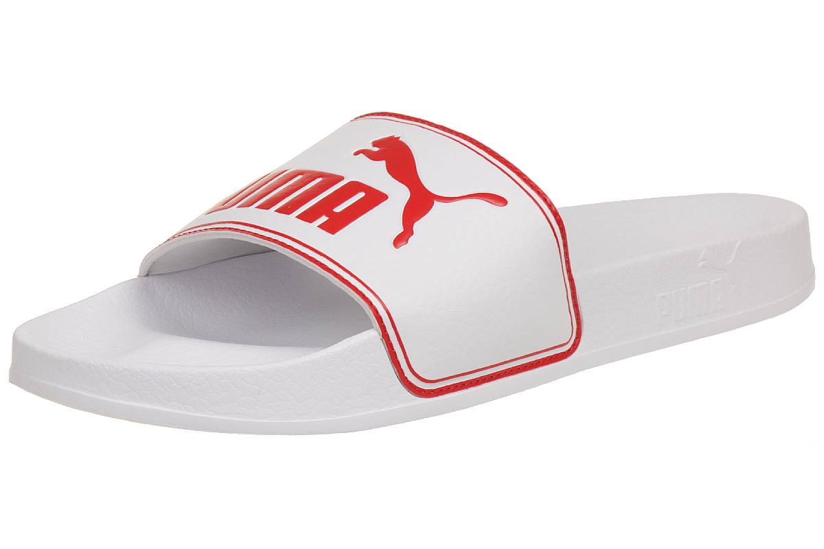 puma badelatschen rot