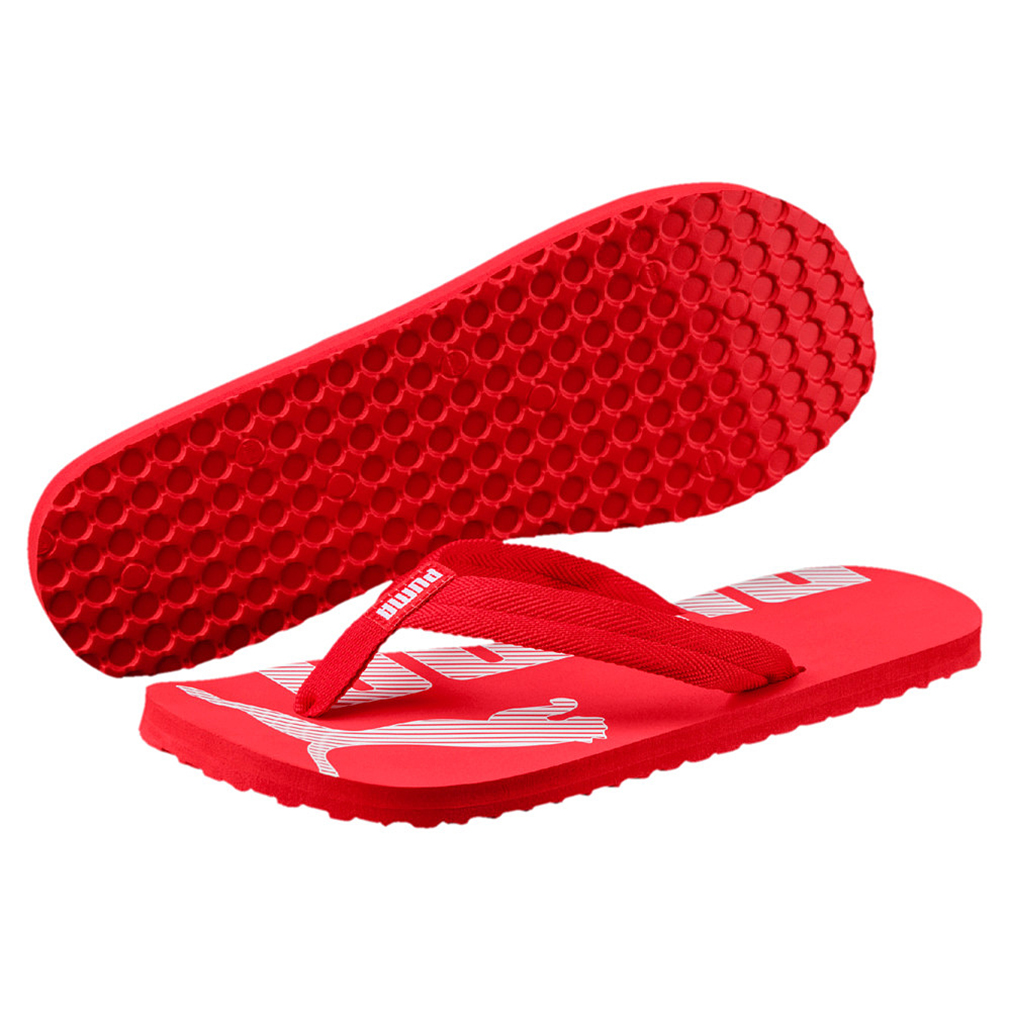 Puma Epic Flip v2 Zehentrenner Unisex Latschen Badelatschen rot