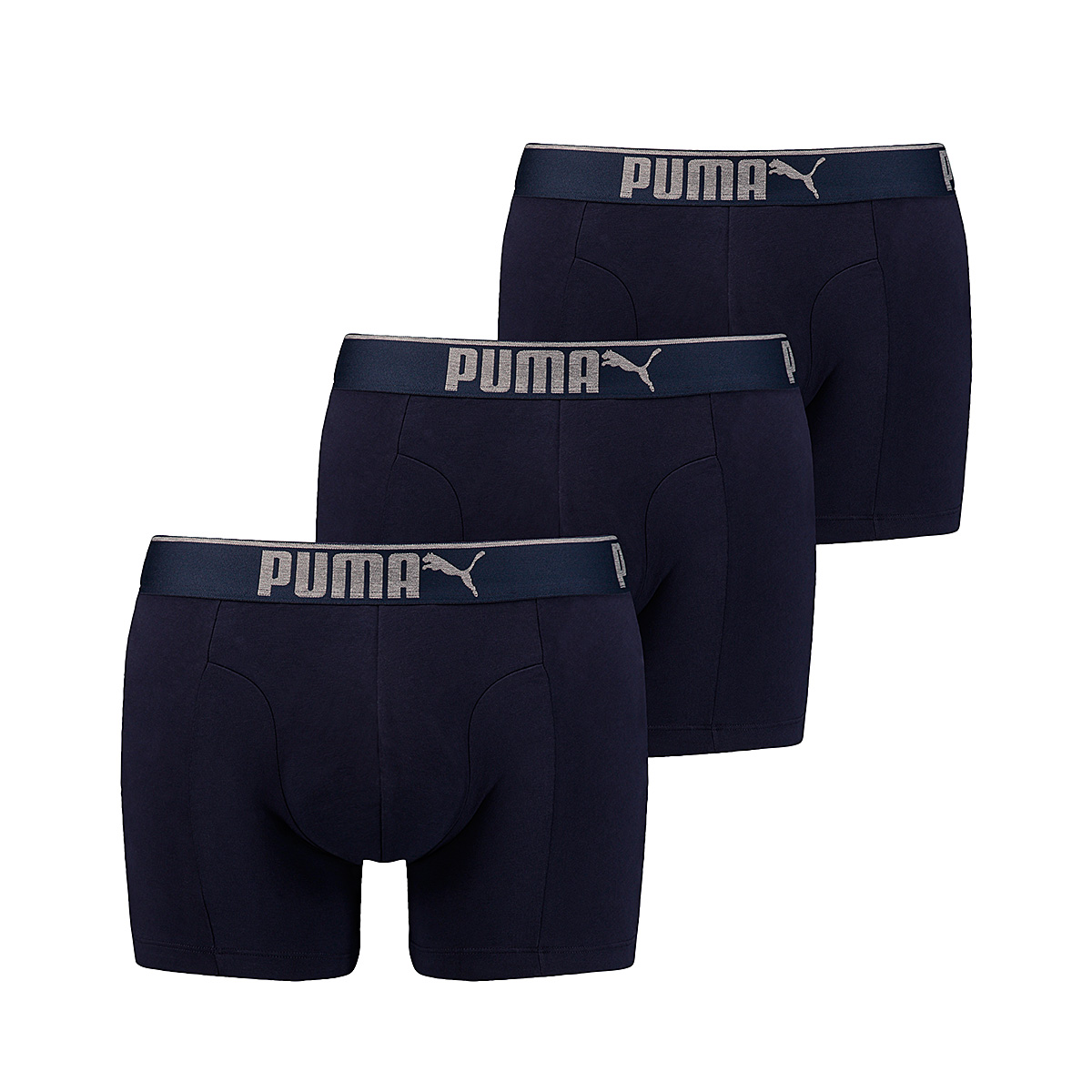 Puma Herren Boxershort Lifestyle из замшевого хлопка в упаковке 3er