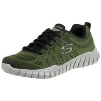 46 47 7 Skechers Men USA STATUS BORGES Sneakers Herren Schuhe Grün