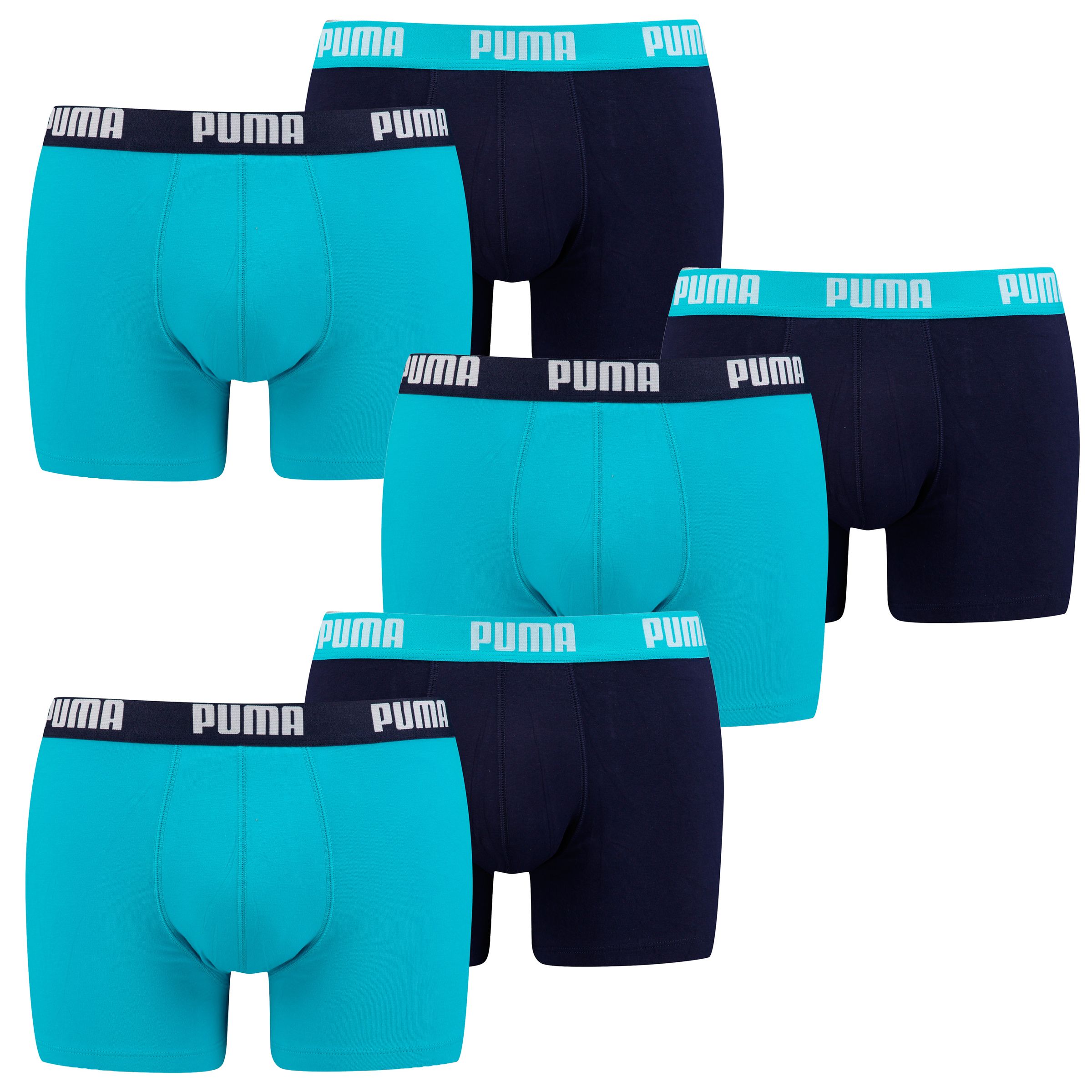 Lot de 6 boxers Puma boxers hommes hommes caleçons pant officiel sous vêtement