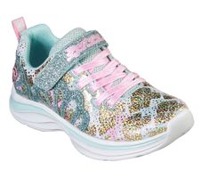 Skechers Girls DOUBLE DREAMS MERMAID MUSE Sneakers Kinder Skechers Double Dreams Mermaid Music Skechers Mädchen