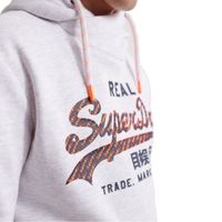 Superdry Herren Vintage Logo Neon Tip Hood Sweatshirt Hoody Superdry Herren Sweatshirt Vintage Logo NEON Tip Hood