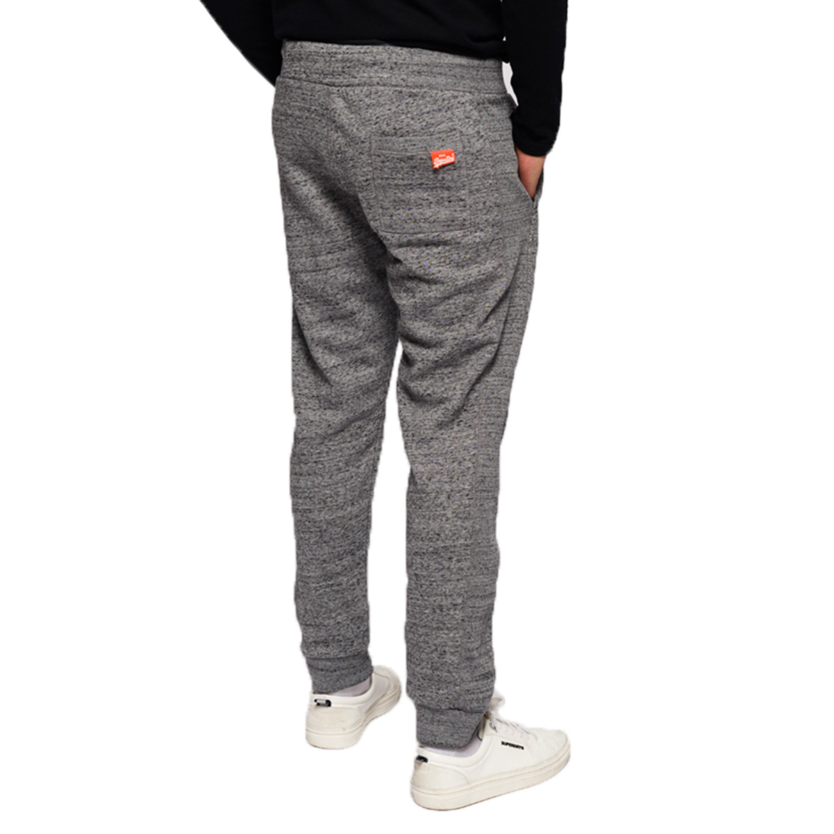Superdry Herren Orange Label Jogger Jogginghose M70001NS Grau  