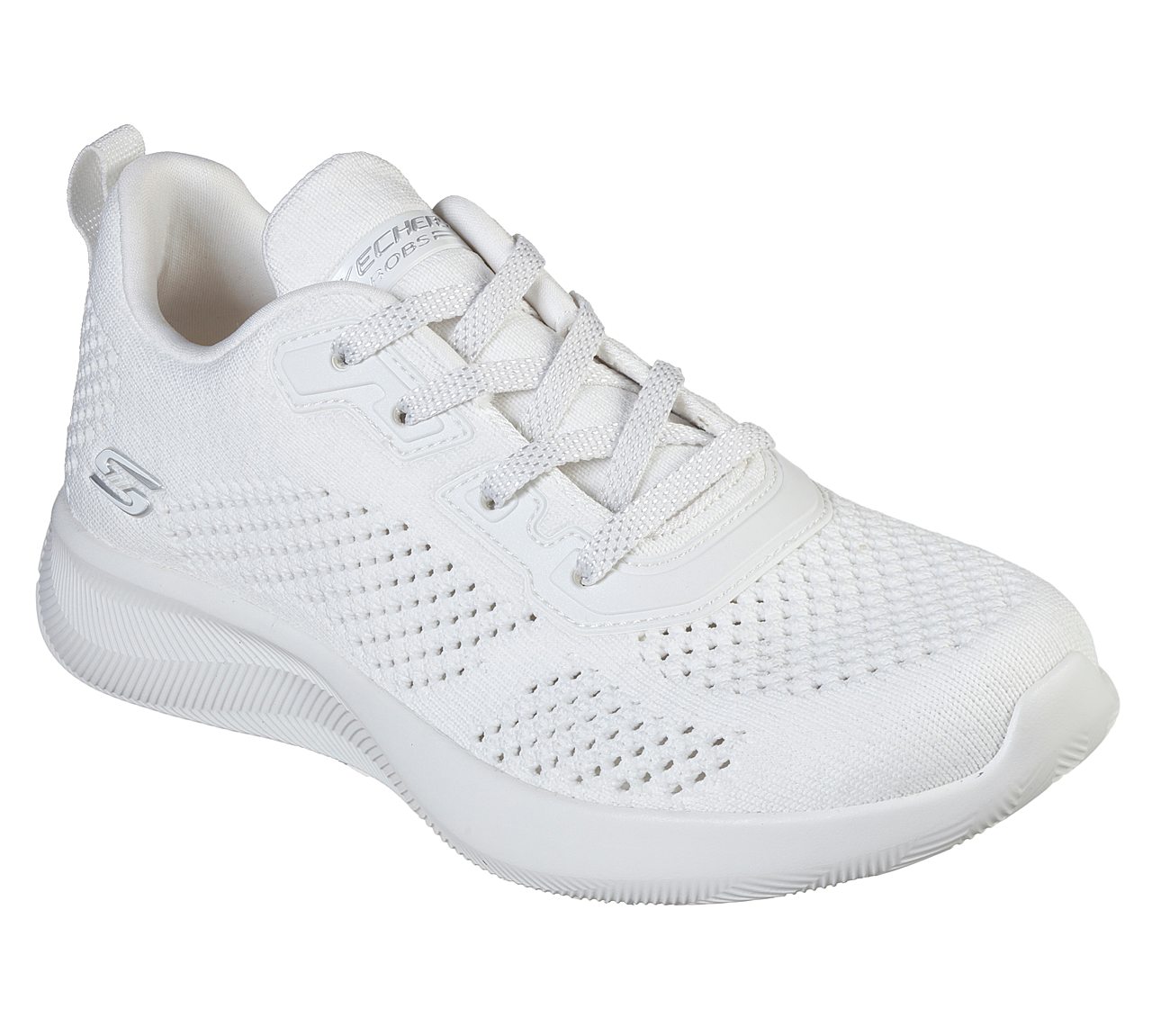 Skechers Damen BOBs Sport BOBS SQUAD 2 SOCIAL SPACE Sneakers Women Weiß ...