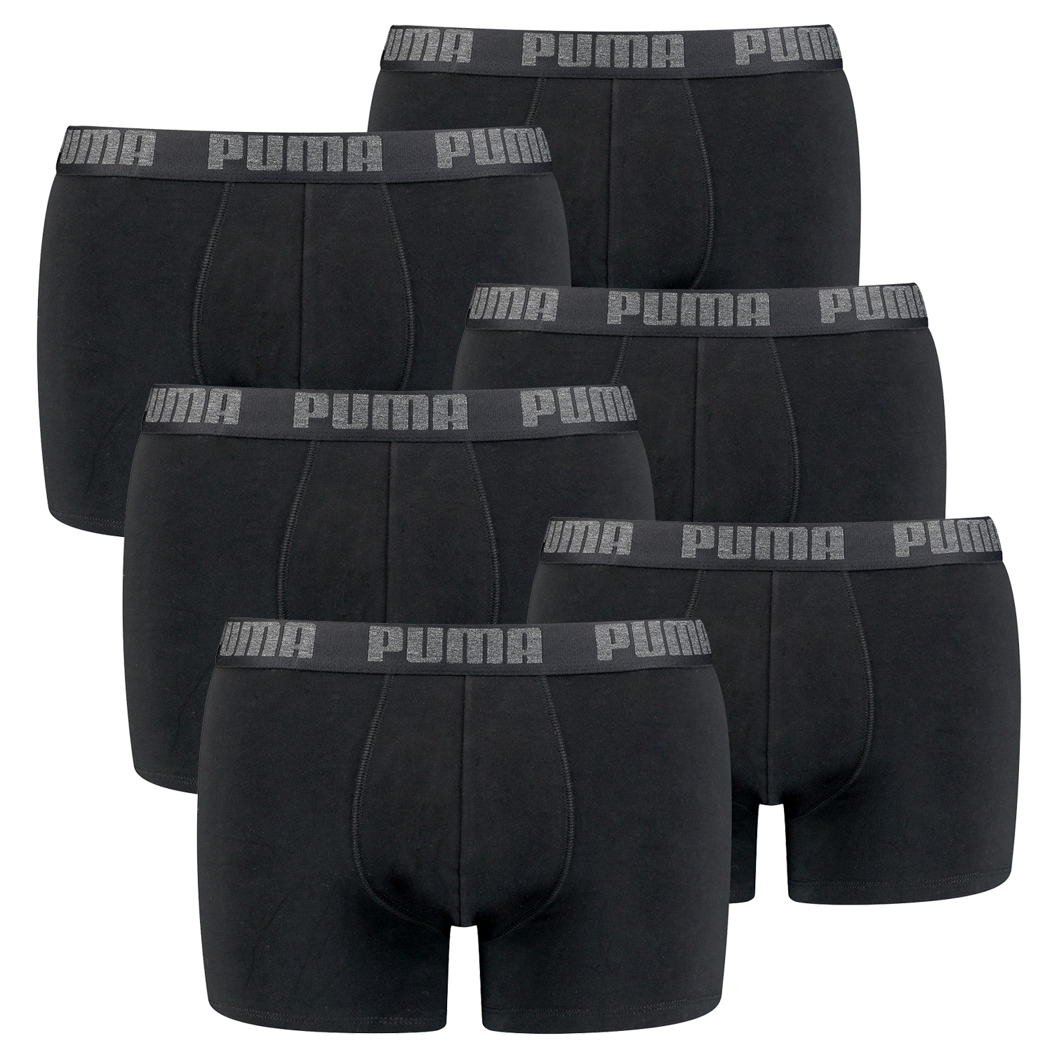 6 шт. боксеров Puma Boxer Боксерские шорты мужские Herren Unterhose Брюки Unterwäsche