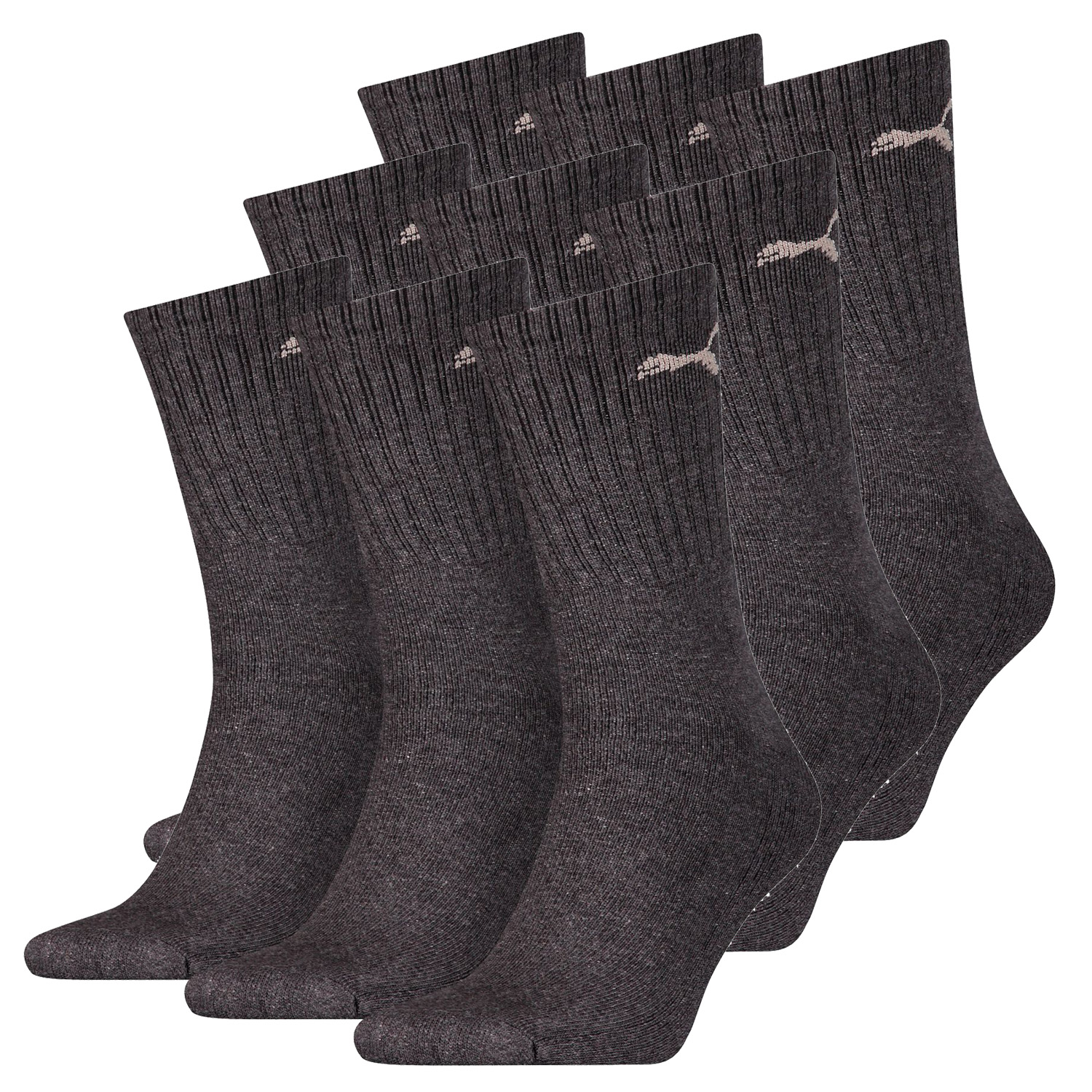  9 Paar Puma Sportsocken Tennis Socken Gr. 35 - 49 Unisex für sie und ihn