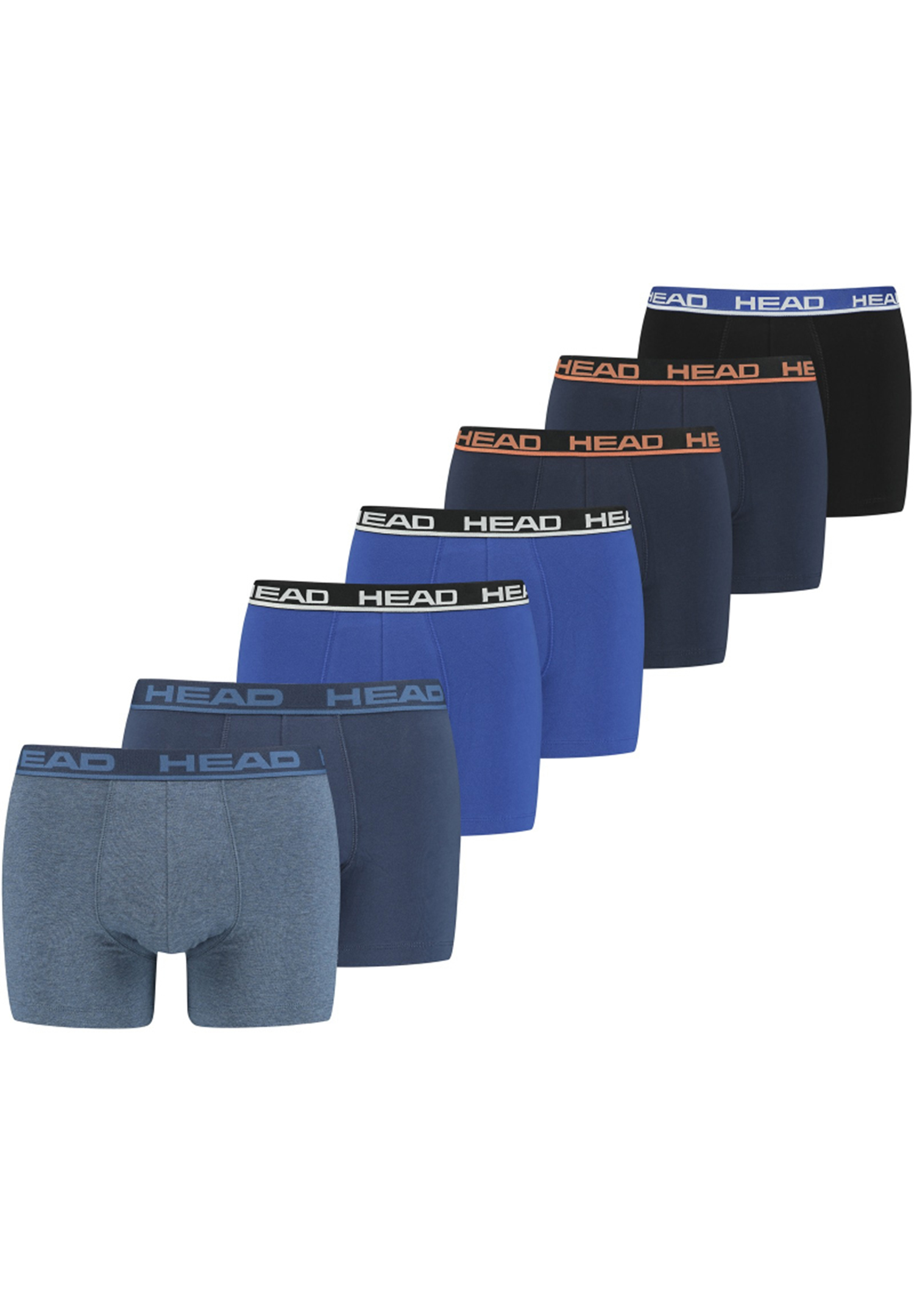 HEAD 7 er Pack Herren Boxer Boxershorts Basic Pant Unterwsche 8390₽