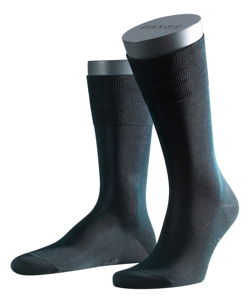 3 Paar Falke Herren Socken 14662 Tiago SO Business Strumpf Black, 43-44