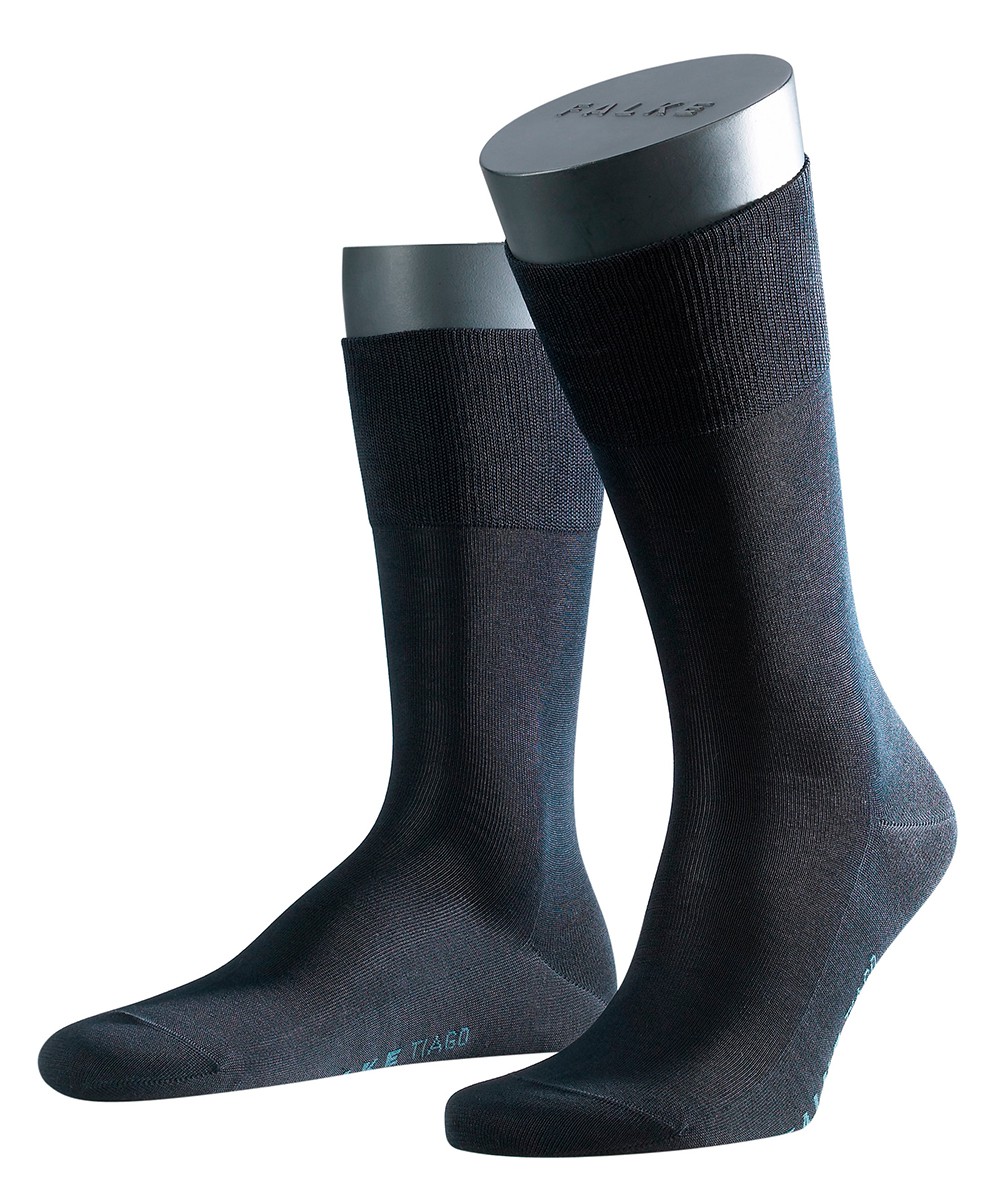 3 Paar Falke Herren Socken 14662 Tiago SO Business Strumpf Dark Navy 6370, 45-46