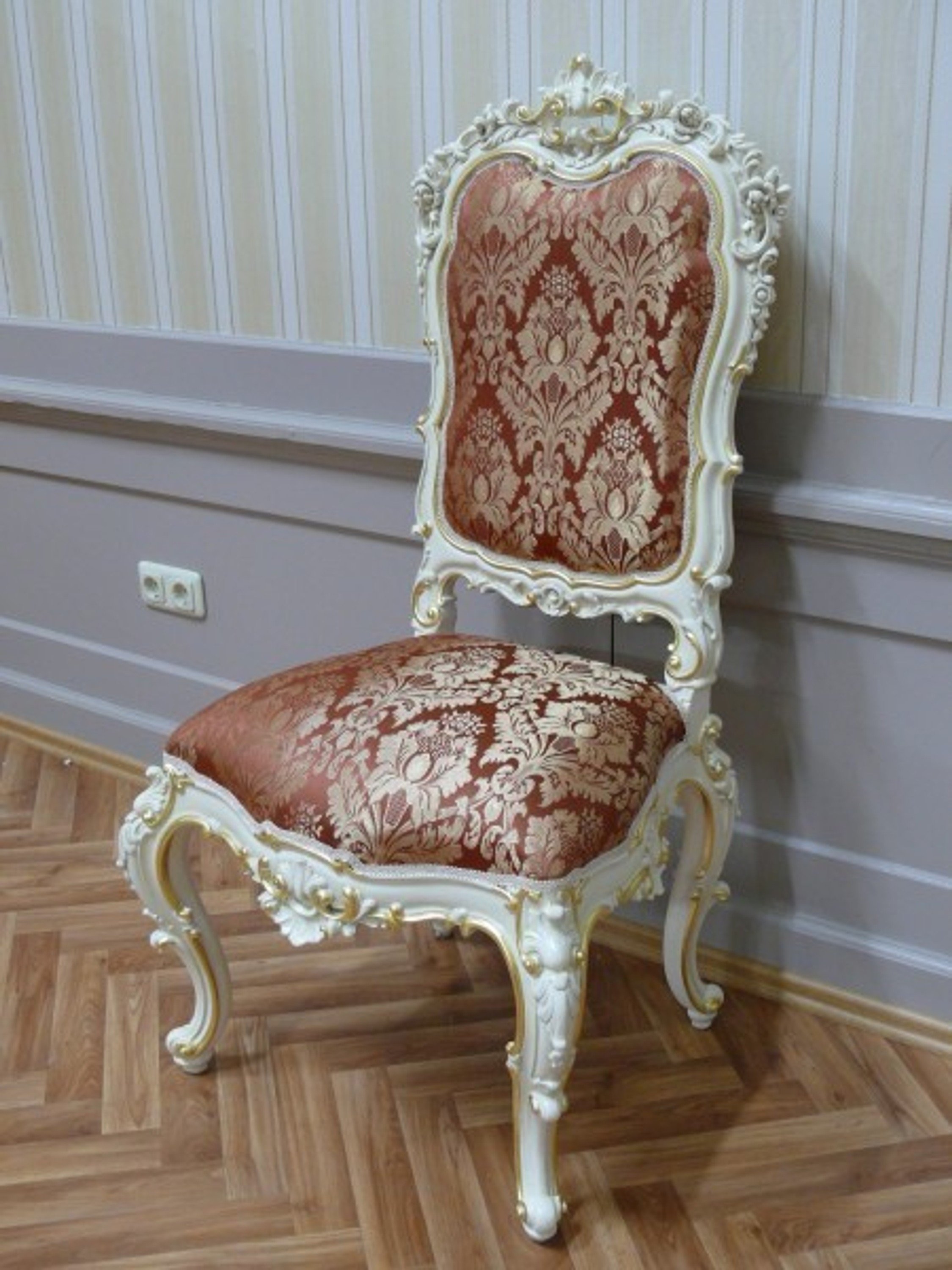 Barock Stuhl Esszimmerstuhl Venetian Barock Vp9967 | LouisXV - Online
