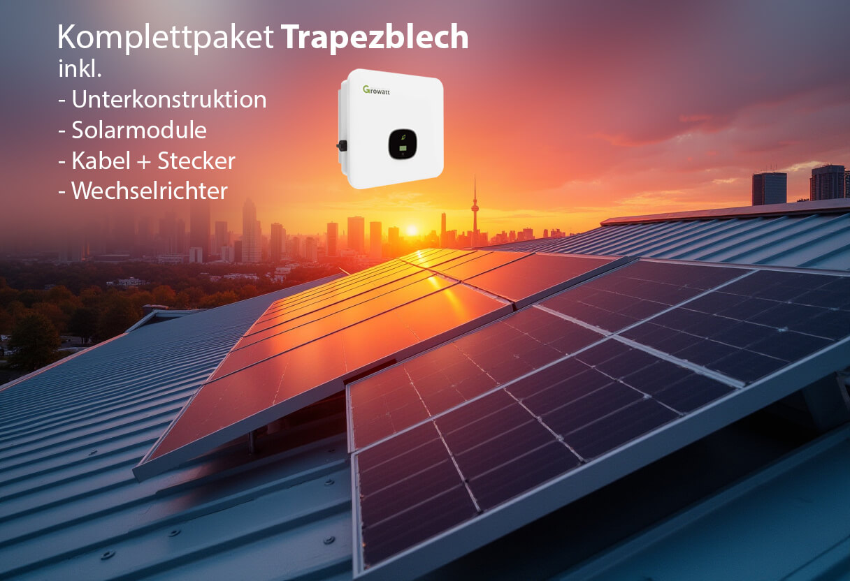 Trapez- und Sandwichdach