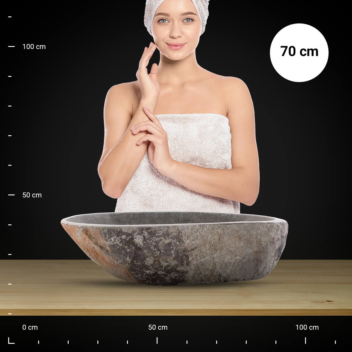 Aufsatzwaschbecken ab 70 cm