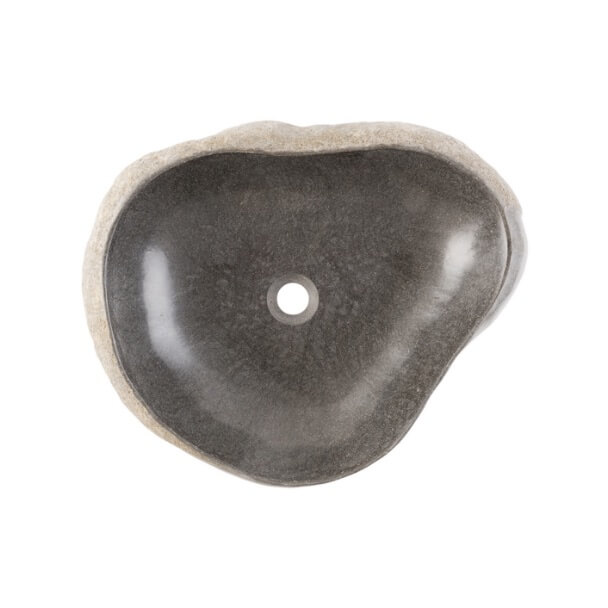 Naturstein Waschbecken natürliche Form