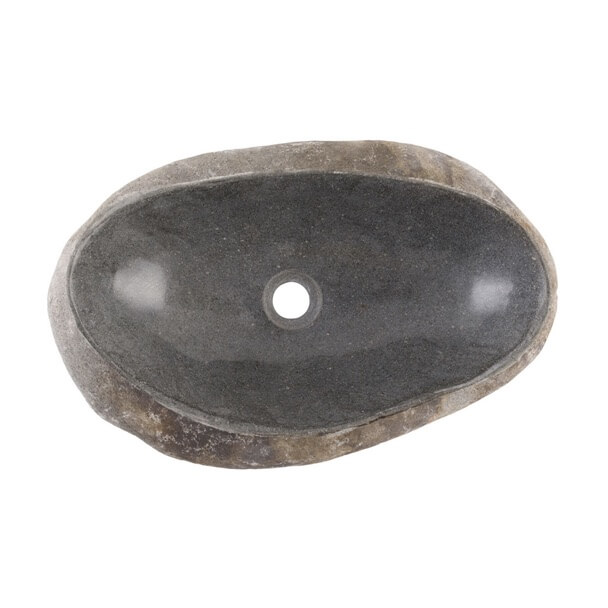 Naturstein Waschbecken ovale Form