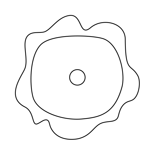 Aufsatzwaschbecken natürliche Form