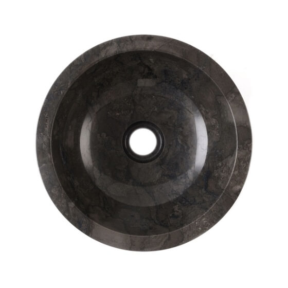 Marmor Waschbecken runde Form