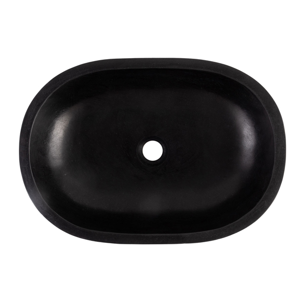 Marmor Waschbecken Farbe schwarz