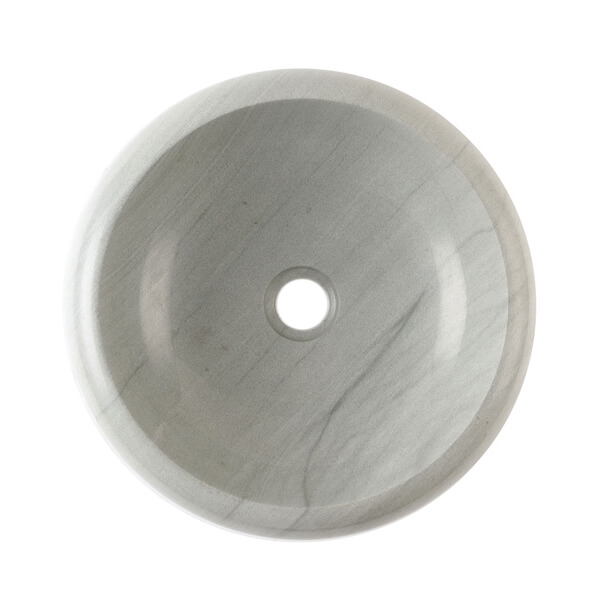 Sandstein Waschbecken runde Form