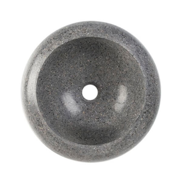 Terrazzo Waschbecken Farbe grau