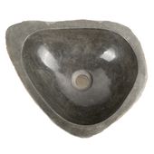 Flußstein Waschtischsäule natur 35x35x80 cm kaufen 8