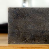 wohnfreuden Marmor Waschbecken SAMBA 40 cm schwarz rund
