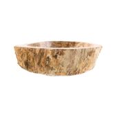 Waschbecken Fossiles Holz 49x40x14cm versteinert kaufen 5