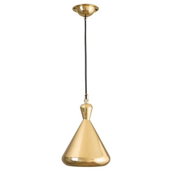 wohnfreuden Kupfer Lampe PENDEN 20x25 cm gold