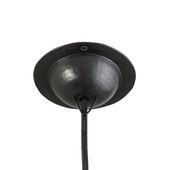 wohnfreuden Kupferlampe Longceng Carving 22x40cm schwarz