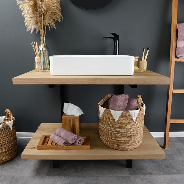 Korb Odette aus Naturfaser verschiedene Größen