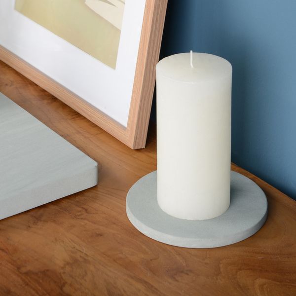 wohnfreuden Sandstein Untersetzer 13 cm