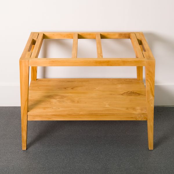 Teakholz Waschtisch Untergestell TITIN 97 cm breit