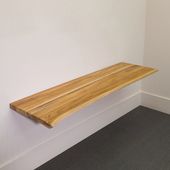 Teakholz Waschtischplatte ab 160 cm Unikatauswahl nach dem Kauf Bad Garten WC Massivholz Badmöbel Holzplatte Unterschrank Wohnfreuden