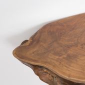 Teak Holz Waschtischplatte ca. 140 cm kaufen 5