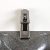 Mischbatterie Einhebel-Waschtisch-Mischer chrom Einhand Waschtischarmatur Bad für Steinwaschbecken Aufsatzwaschbecken Wohnfreuden