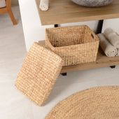 Aufbewahrungsbox mit Deckel Wasserhyazinthe Bad kaufen 3