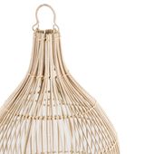 Lampenschirm Hängelampe Deckenlampe Rattan kaufen 4