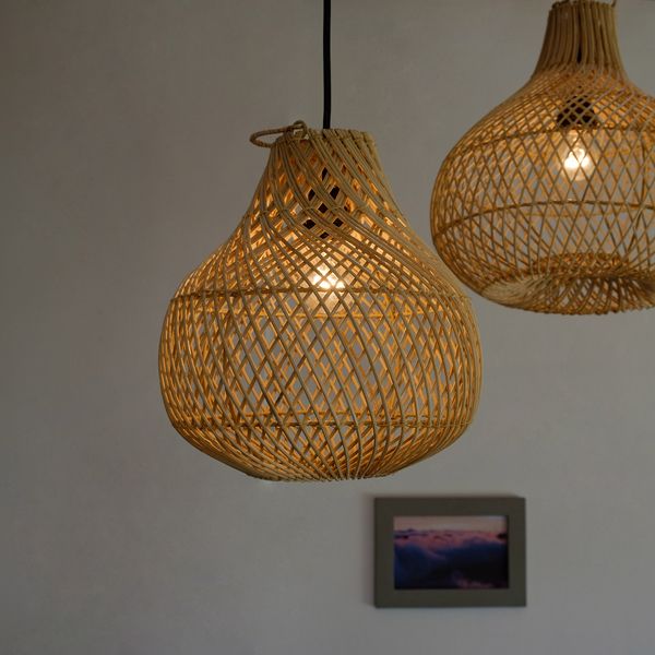 Lampenschirm Hängelampe Deckenlampe Rattan kaufen