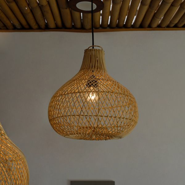 Lampenschirm Hängelampe Deckenlampe Rattan kaufen