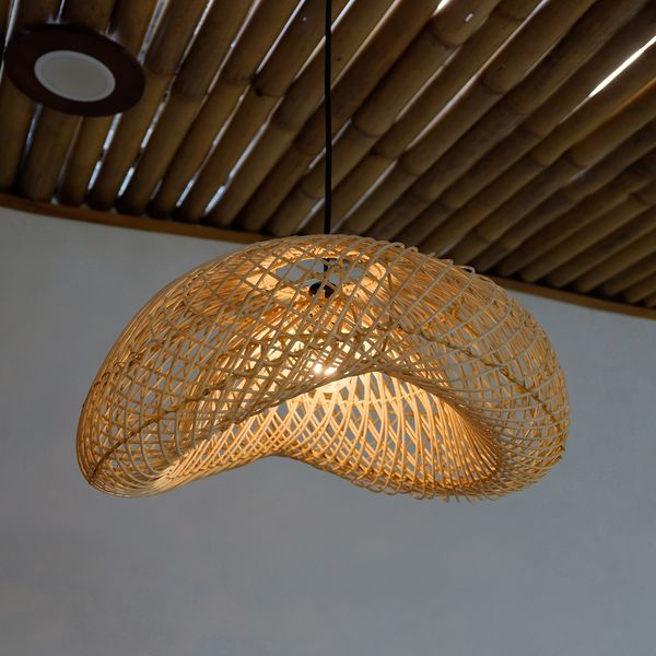 Lampenschirm Hängelampe Deckenlampe Rattan kaufen