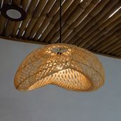 Lampenschirm Hängelampe Deckenlampe Rattan kaufen 7