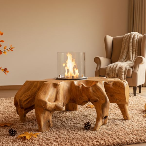 Bio Ethanol Kamin Feuerstelle outdoor Holz indoor kaufen