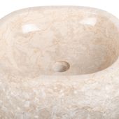 Marmor Standwaschbecken 90 cm creme kaufen 4