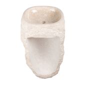 Marmor Standwaschbecken 90 cm creme kaufen 5