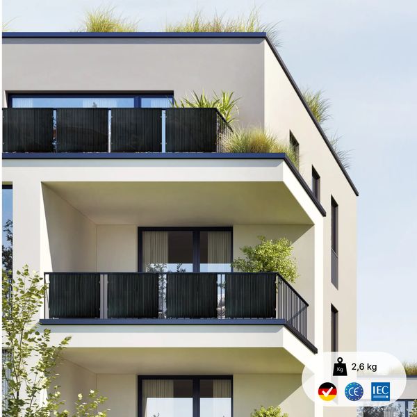 Balkonsolarmodule 8er Set online kaufen