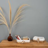 Aufbewahrungskorb geflochten Wasserhyazinthe Bad kaufen 1